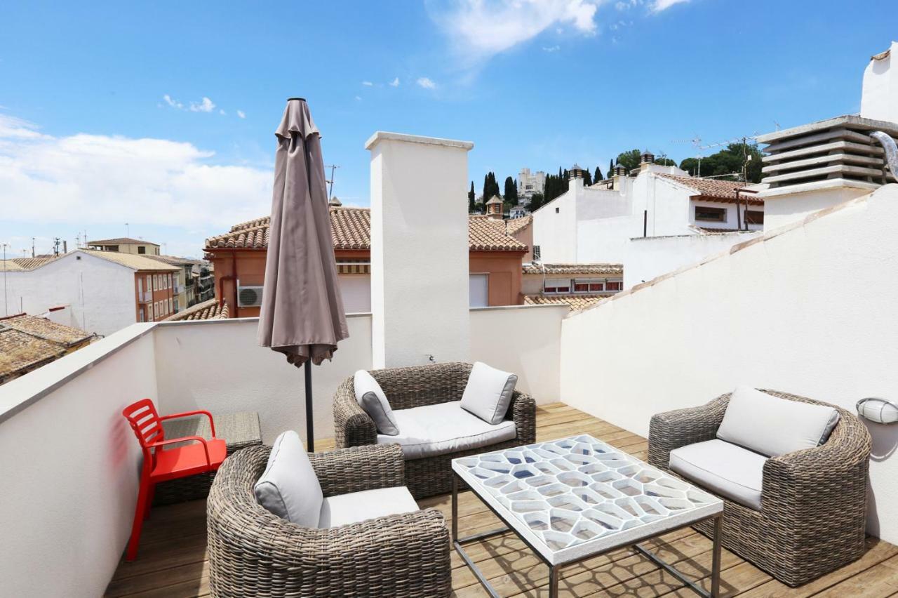 Apartamento De Diseno Con Jacuzzi Privado Granada Exterior foto